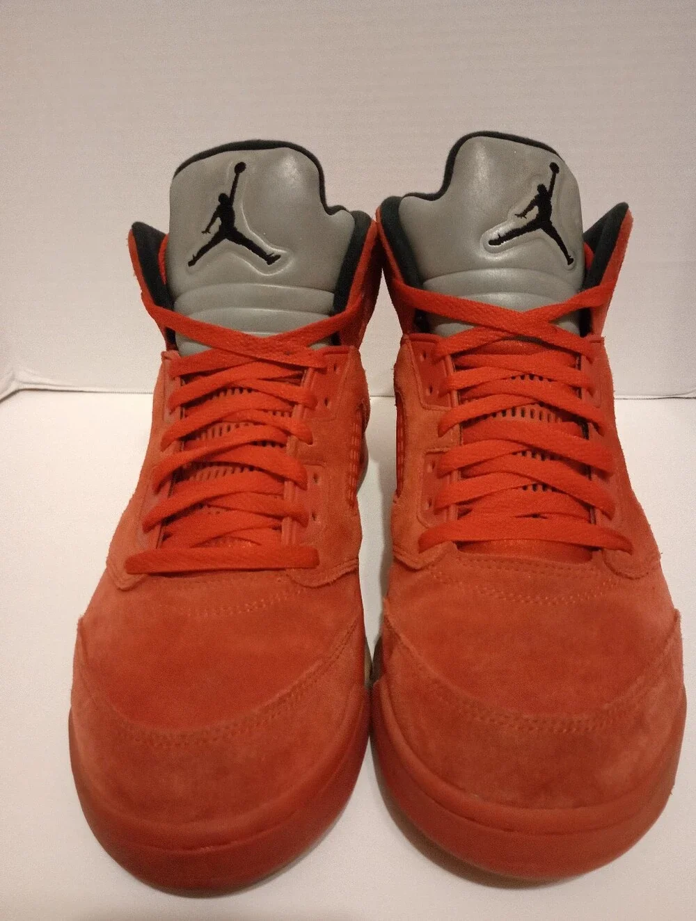 Jordan Retro 5 Red Suede Mens 11.5